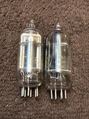 Lot Of (2) 6AV6 FOMOCO Tubes AUDIO GUITAR AMPLIFIER HAM RADIO TV