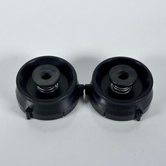 Vintage VIF International Hub Adapter Pair NAB for Reel to Reel Fits Ampex Otari