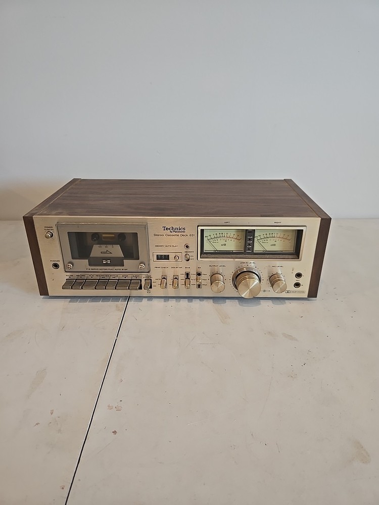 Vintage Technics Rs-631 Japan Stereo Cassette Tape Deck Player Parts?