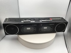 Panasonic Boombox RX-F11 Double Cassette Player FM/AM Radio Tested & Working
