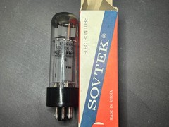 Sovtek EL34WXT Vintage Vacuum Tube Tested NOS Quality 102% GM Original Box
