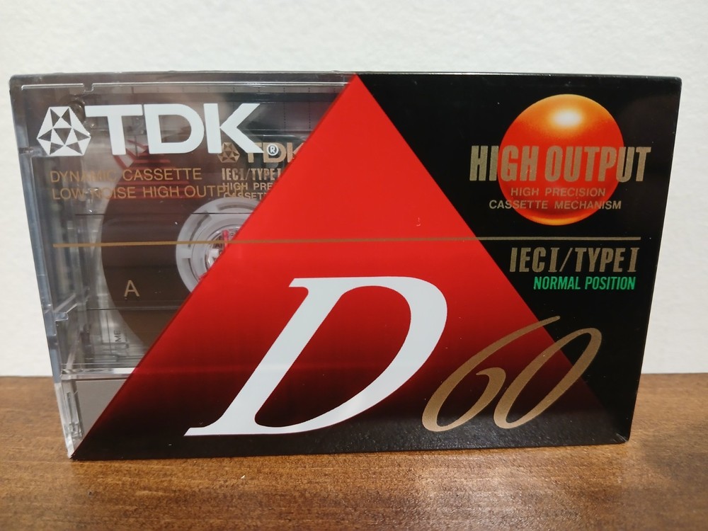 TDK IECI/ TYPE I NORMAL PRECISION D60 MINUTES HIGH OUTPUT LOW NOISE