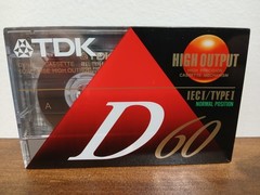 TDK IECI/ TYPE I NORMAL PRECISION D60 MINUTES HIGH OUTPUT LOW NOISE