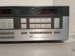 MCS 3625 Modular Component Systems Digital Synthesized Stereo Receiver Tested