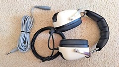 SANSUI SS-20 2-Way Stereo Over-Ear Headphones w/ Extension Cable *TESTED*