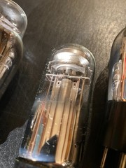 Lot of 8 6f6g Coke bottle 1940’s Radio Vacuum tubes Zenith USA WW2 Era Glass