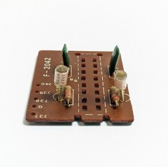 Sansui AU-7500 Integrated Amplifier Parts Loudness Board F-2042 Switch Remove