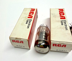 Vintage Lot of 2 RCA 6AF11 & 6AR11 Electron Tubes – NOS NIB Compactron