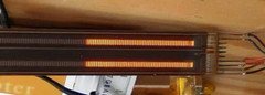 IN-33 Plasma Panel Display Linear Bargraph Dual VU-Meter Nixie. NEW. NIB.