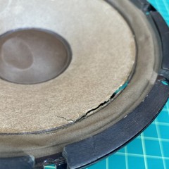 Pioneer CS Series 12 Inch woofer 30-709F DAMAGED NOT WORKING FOR PARTS ONLY ASIS
