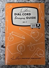 Dial Cord Stringing Guide, DC-7 ▪︎ Sam’s Photofacts, 1st/1st, 1959
