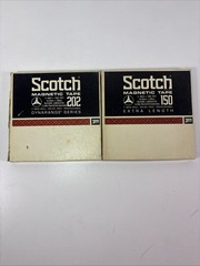 3M Scotch 7″ Reel to Reel Magnetic As Is Untested Lot Of 2