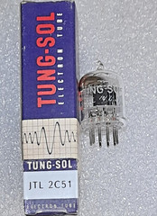 JTL 2C51 (5670) Tung-Sol Vacuum Tube, Triplett 3444 Tested – will combine ship