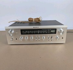 Vintage Sony STR-6050 Stereo AM/FM Solid State Receiver NEW Bulb TESTED
