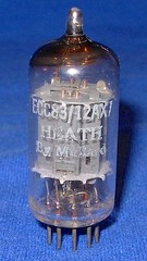 Strong Balanced Mullard ECC83 / 12AX7 Long Plate Vacuum Tube 1958 Date #2