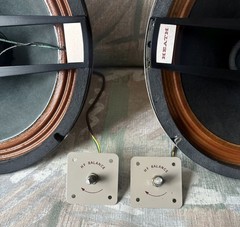 Jensen Heathkit AS-27 12-inch Triaxial (3-way) Loudspeakers Drivers – Rare Pair!