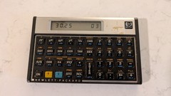 Vintage Hewlett-Packard HP-15C Programmable RPN Scientific Calculator with Case