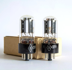 6SN7 / 6N8S / 1578 Strong Pair Double Triode. NEVZ PLANT. Boxed Tube.