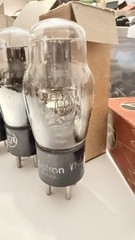 Matched Quad RCA Type 76 Nos St Bottle Globe Audio Tubes