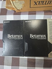 Lot 23 SONY BETAMAX L-750 (L-750BT) HI-PACKING BETA VIDEO CASSETTES 222m NEW