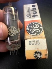 GE 6CU5 Audio Electronic Vintage Radio HAM Vacuum NOS Tubes