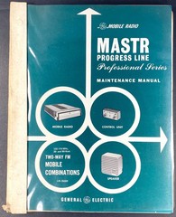 GE MASTR Progress Professional Series Two-Way FM Radio Manual – LBI3500F