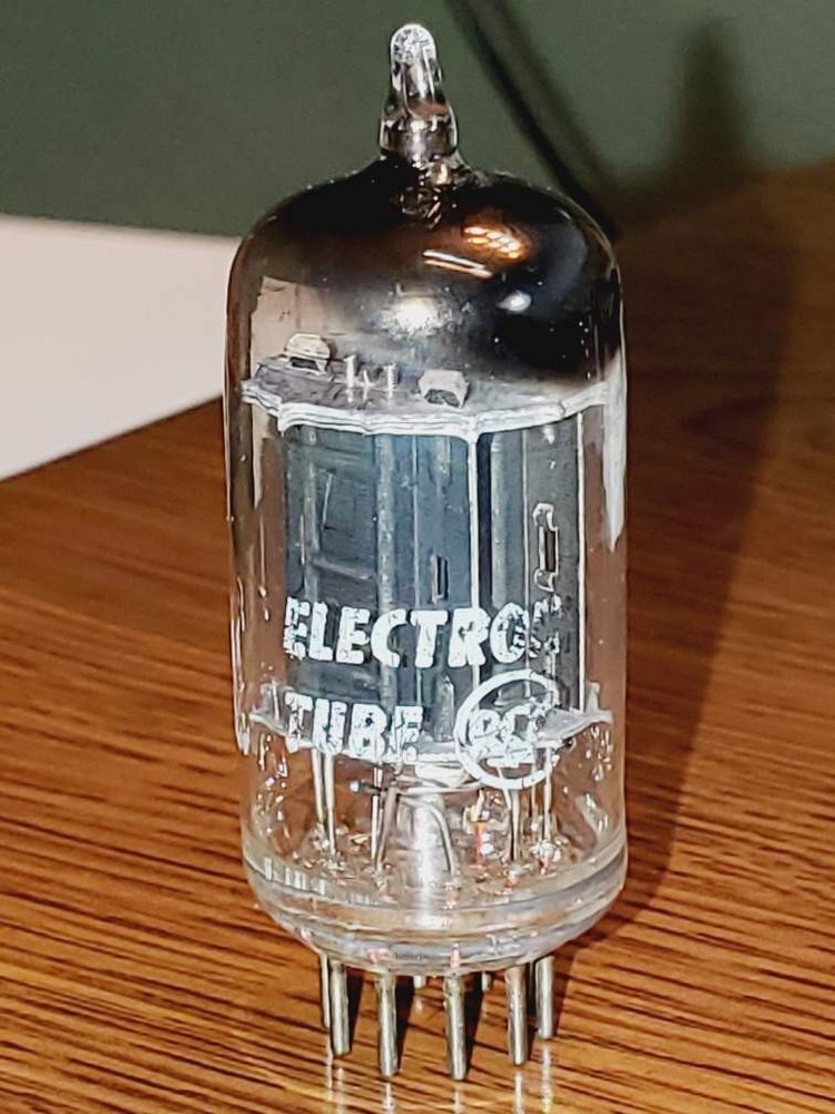 12AX7/ECC83 RCA Black Plate MaxiPreamp2/TV-7 tested (1) tube lot