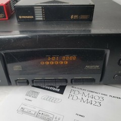 Pioneer 6 Disc CD Cartridge Compact Disc Mag Multi Player Changer PD-M403 PARTS