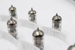 Matched Quad 6J1P-EV/EF95 /6F32 /6AK5.Pentode Tubes. VOSKHOD.Etracer Tested.