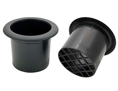 Speaker Cabinet Port Tubes for PA/DJ Cabinets Subwoofer 2″x2″, black