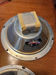 VINTAGE PAIR ACOUSTIC RESEARCH AR-2AX ALNICO 10 INCH WOOFERS