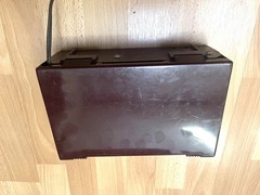 Vintage tube radio Philco Powers On