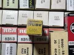 Vintage Lot of 95 Vacuum Tubes OCTAL + 7-PIN