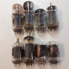 6JK5 (2), 21LU8 22JF6 22JU6 31LZ6 38HK7 (2), Vacuum Tube Lot of (8) sku#246