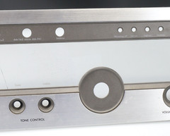 LUXMAN R-1050 Receiver Part – Front Face plate Part No Bezel Glass is Cracked