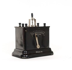 Minty 1922 Federal Jr. Radio w/Orig. Crystal Detector & Federal Headset * Works
