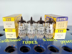 Matched Quad Philips 7ES8 PCC189 (ECC88 E88CC Sub) NOS NIB Tested Like NOS Tube