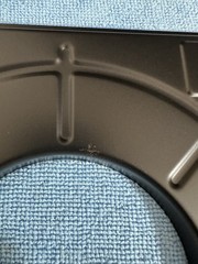 Technics SL-1301 Vintage Turntable parts original metal cover (under platter)