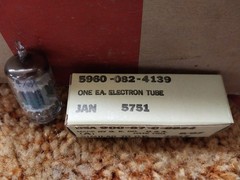 NOS GE JAN 5751 Vacume Tube Tested And Works