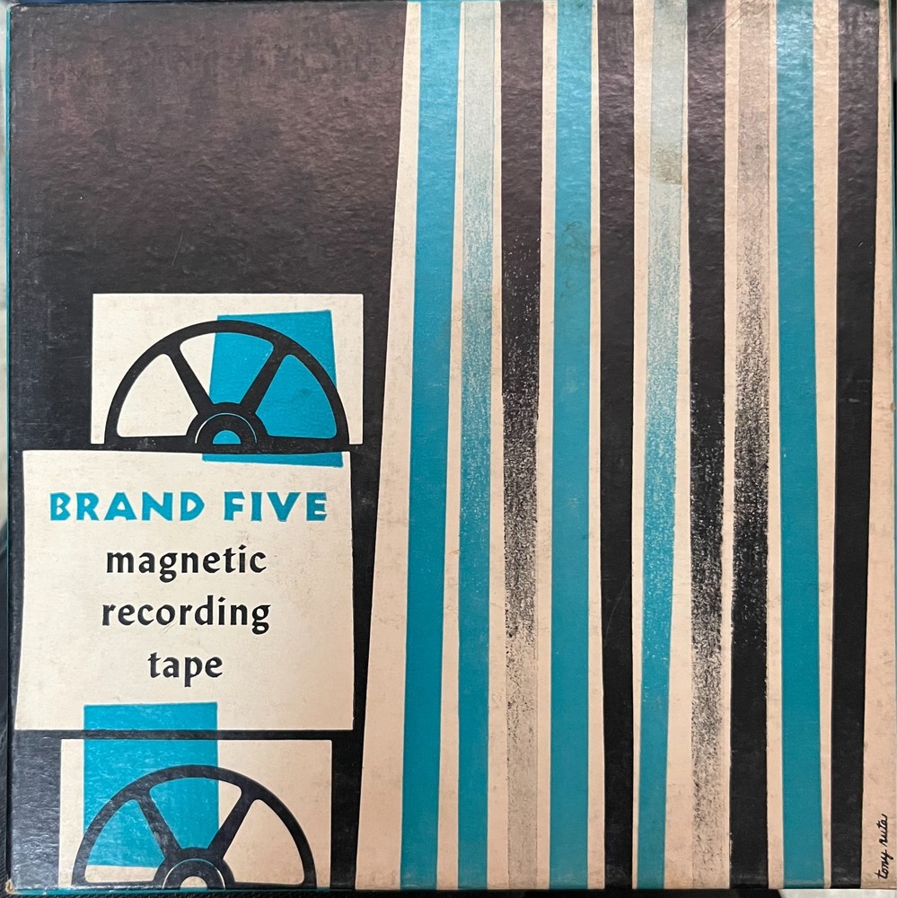 USED Brand Five Reel To Reel Tape 7″ UNTESTED