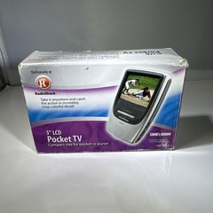 Vintage RadioShack Cinevision Pocket TV 3-inch LCD Color TFT Tested