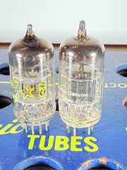 Lot of 2 Tube 6U8 6EA8 6GH8A NOS NIB Tested Like NOS Tube