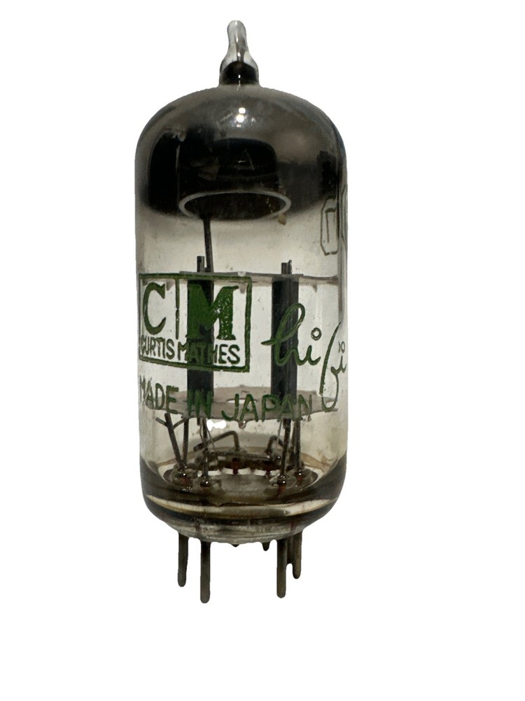 12AT7 by Curtis Mathes Vintage Audio Tube Japan