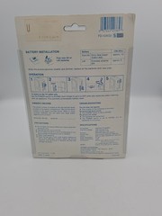Vintage 1986 Sony Watchman Flat Black & White TV FD-10A New Tested Works