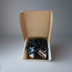 Vintage Koss Stereophones Headphones K/6LC In Original Box – 1971