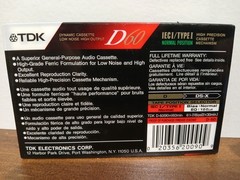TDK IECI/ TYPE I NORMAL PRECISION D60 MINUTES HIGH OUTPUT LOW NOISE