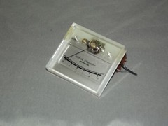 JVC R-S5 Stereo Receiver Original Signal Strength Meter Part