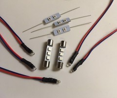 STR-V6 STR-V7 LAMP KIT(8V-GREEN LED AXIAL & FUSE LAMPS) STEREO RECEIVER-Sony