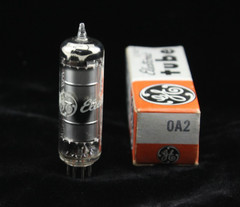 New Qty 1 GE 0A2 Made in France CFS Mazda NOS Vintage Vacuum Tube