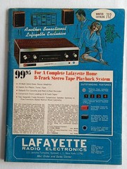 Lafayette Radio Electronics Catalog 1972 Cards Intact EUC